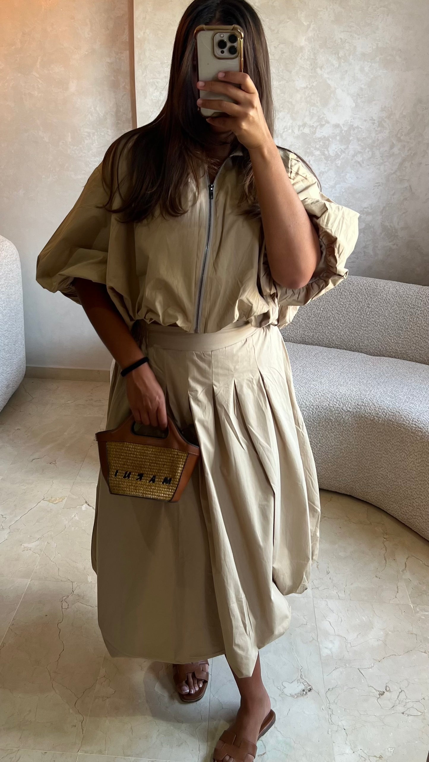 Ensemble sable 100% cotton