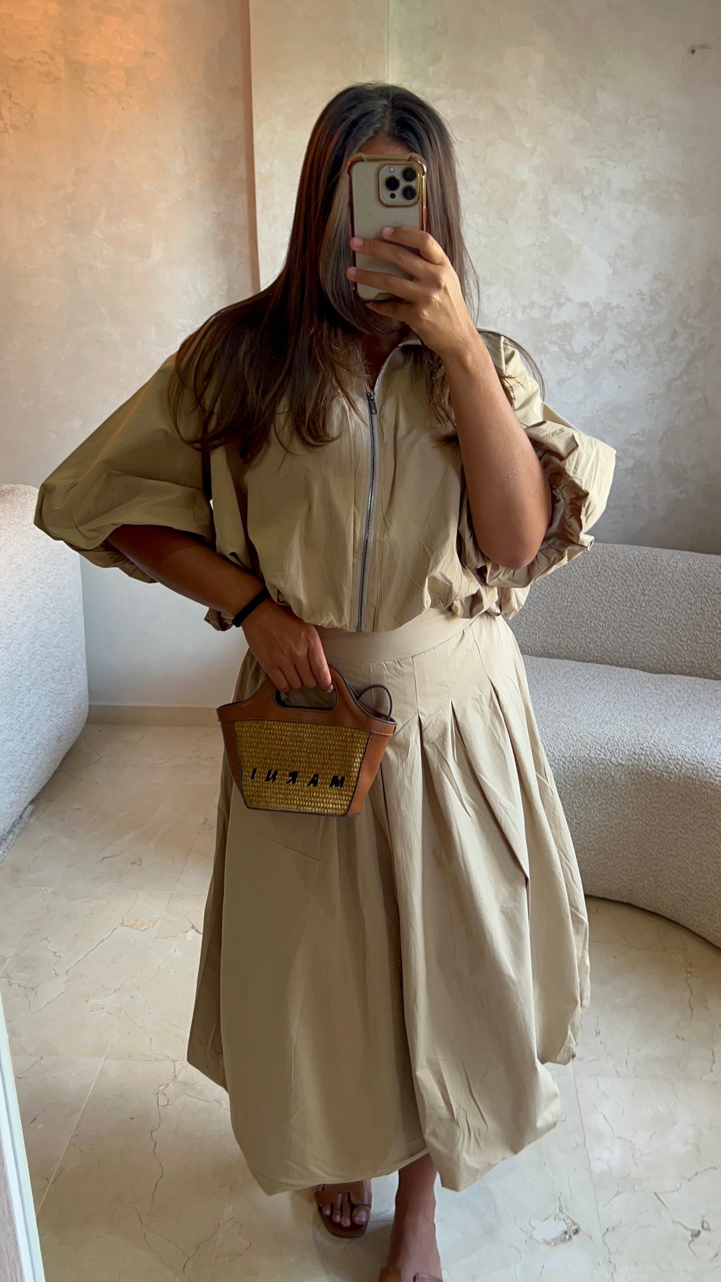 Ensemble sable 100% cotton