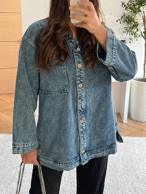 Chemise en jean