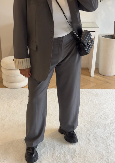 Pantalon classique gris
