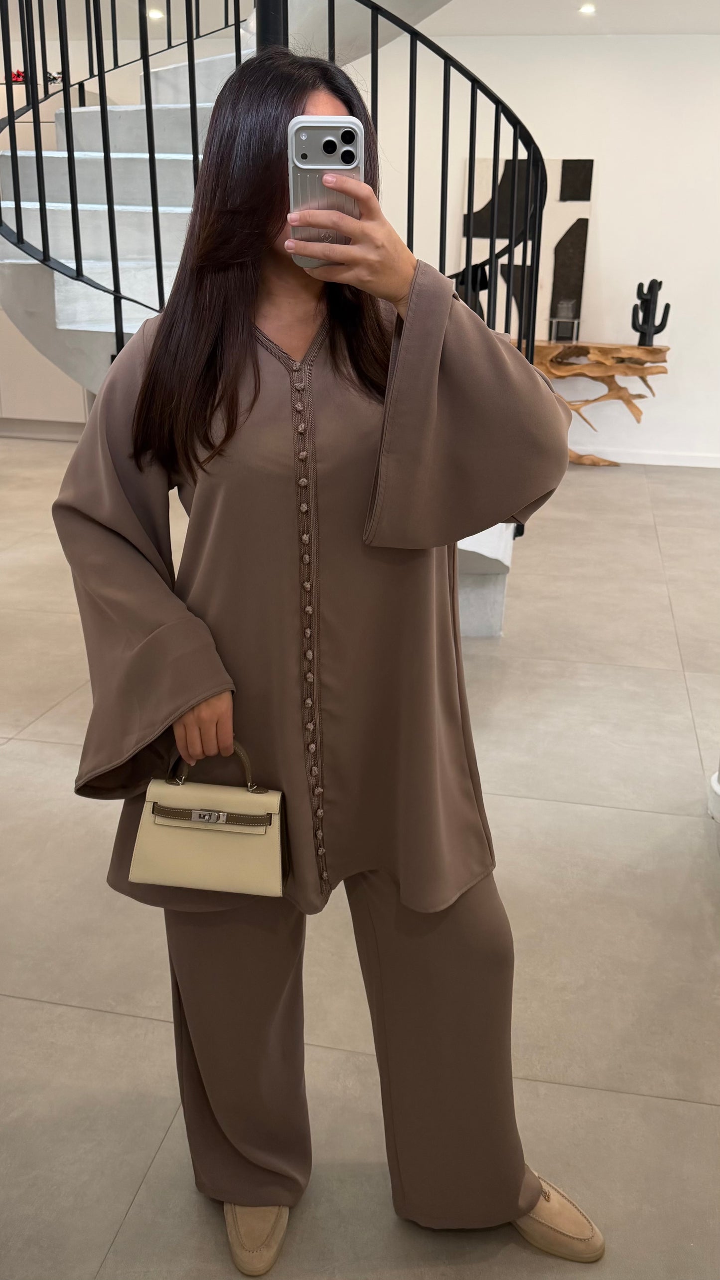 Ensemble souk marron clair