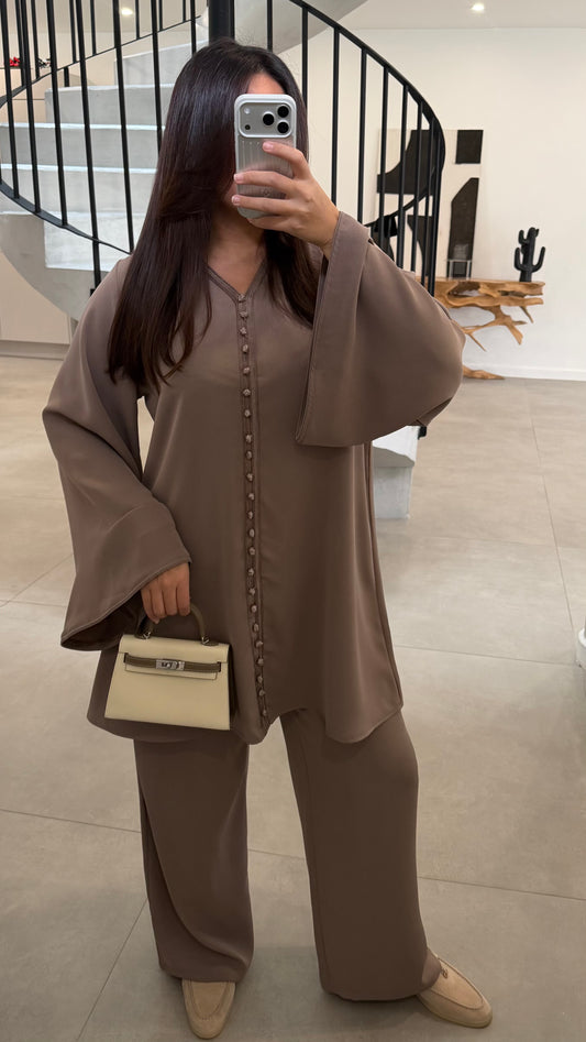 Ensemble souk marron clair