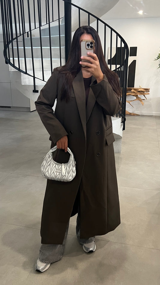 Blazer long choco