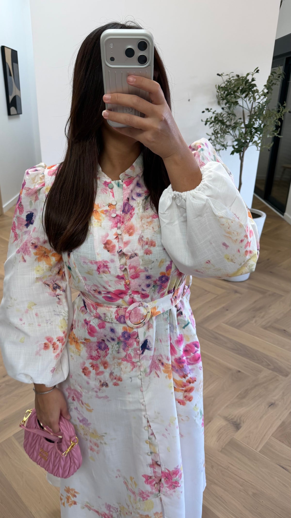 Robe fleurie