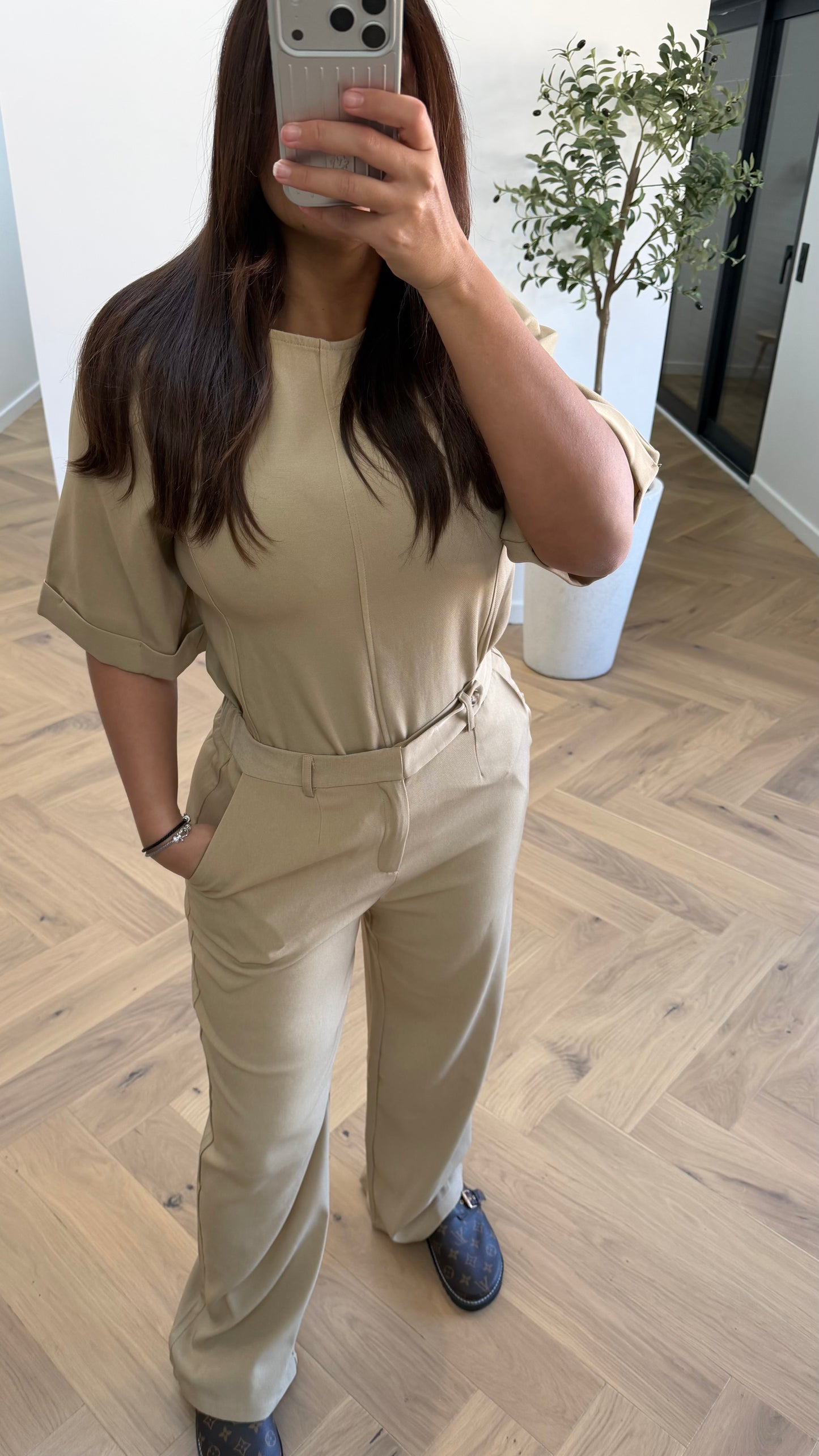 Ensemble classy beige