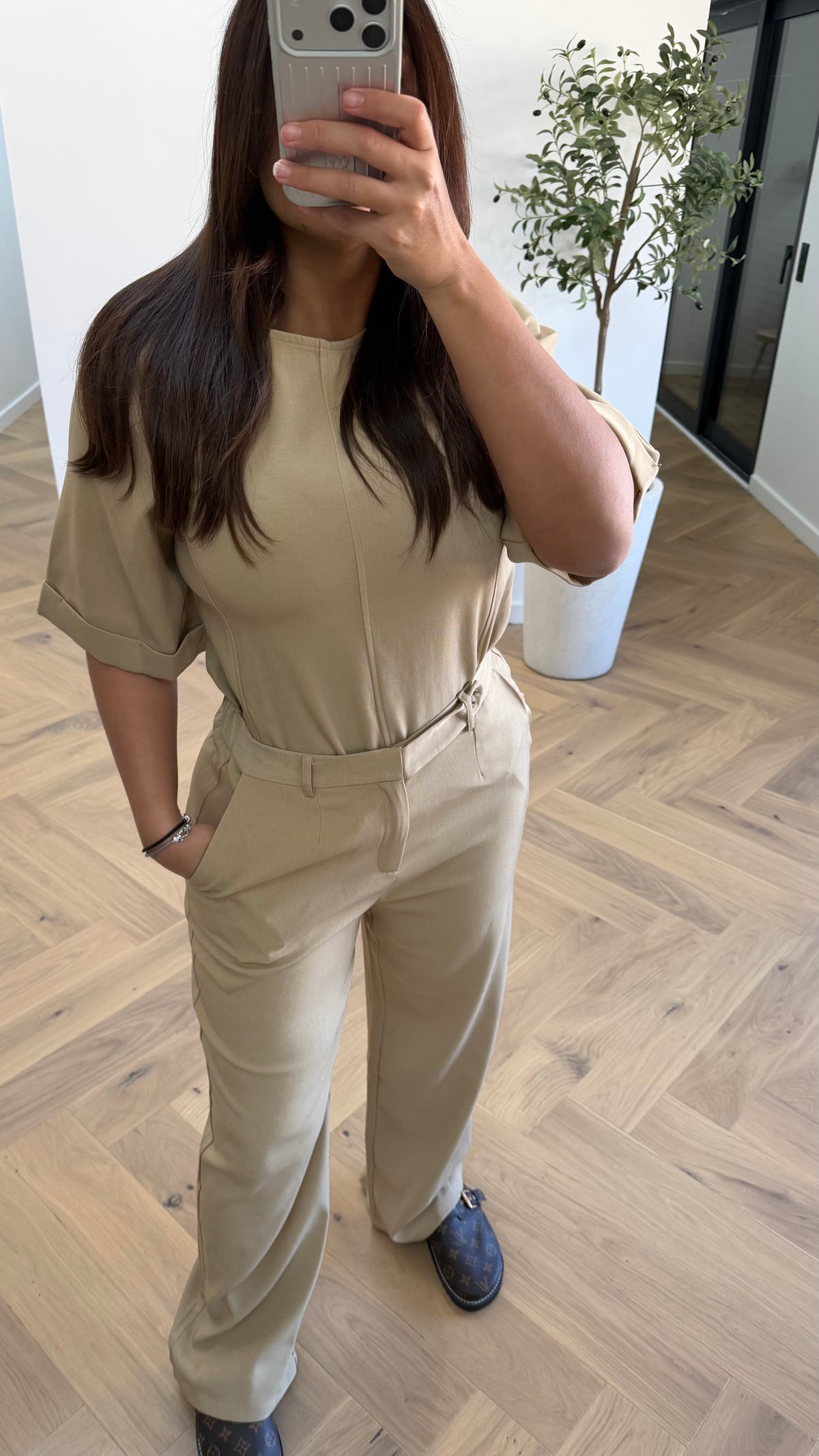 Ensemble classy beige
