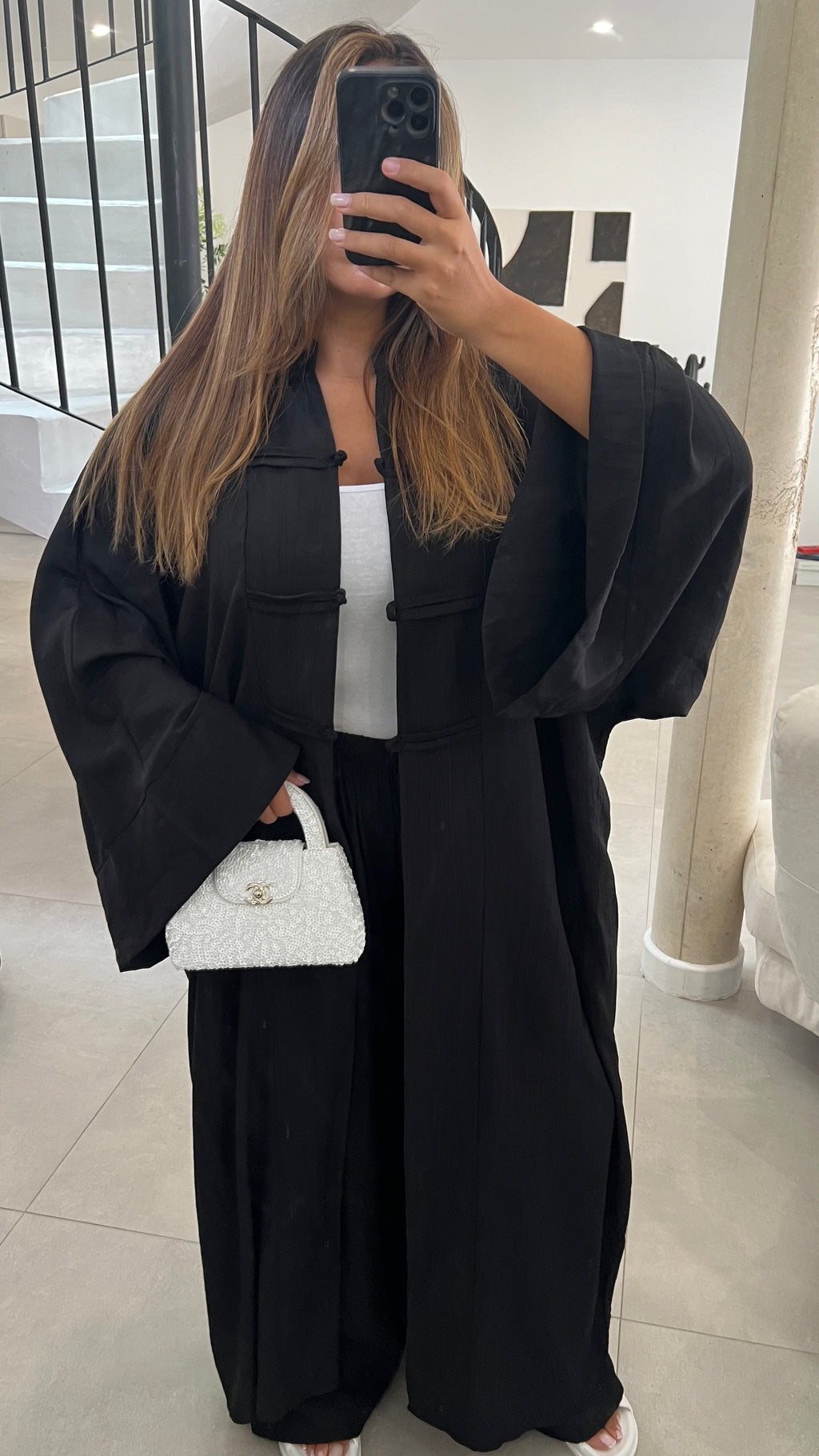 Ensemble kimono + pantalon