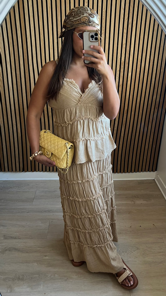 Ensemble jupe sable