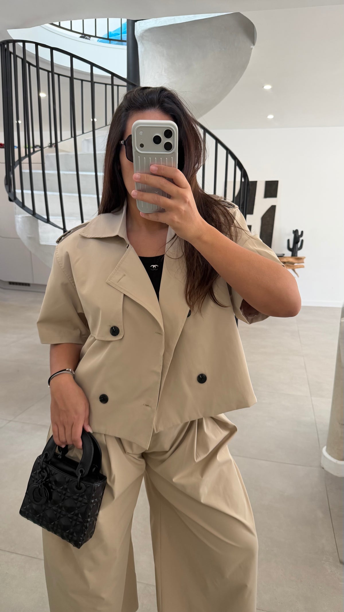 Trench court taupe