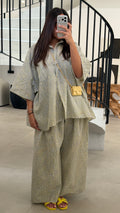 Ensemble à carreaux Aline