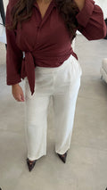 Pantalon en lin