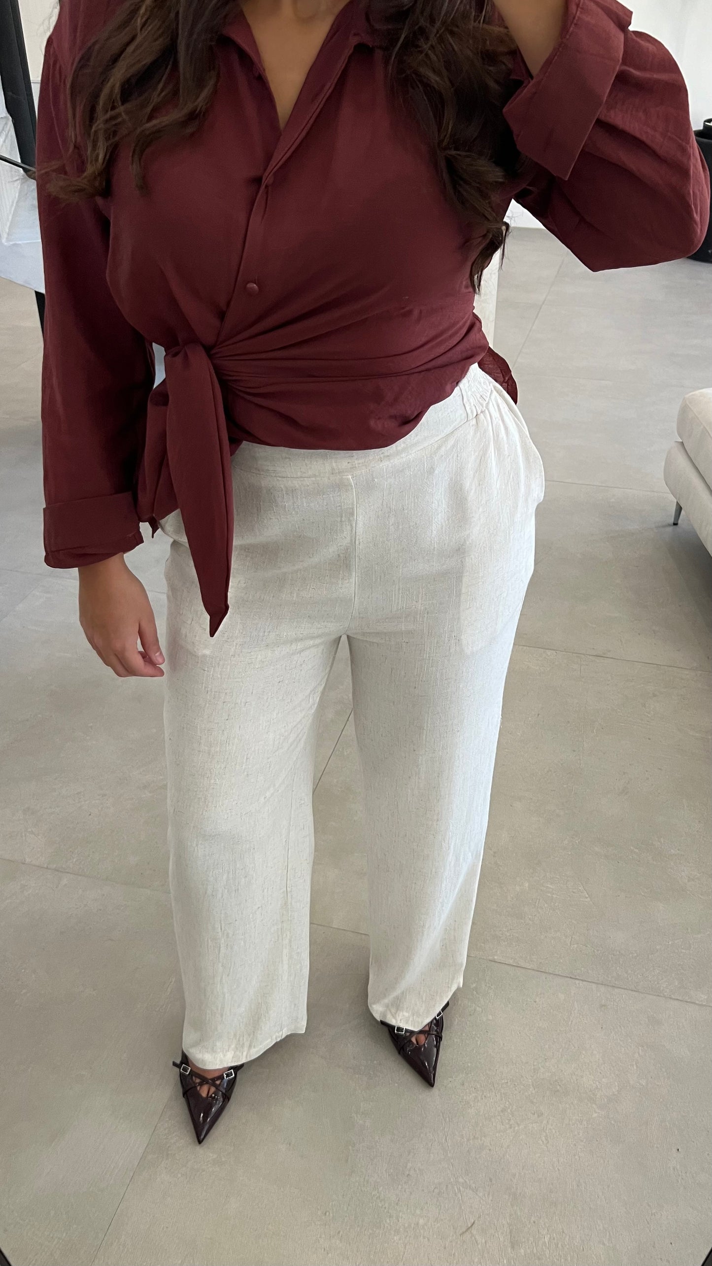 Pantalon en lin