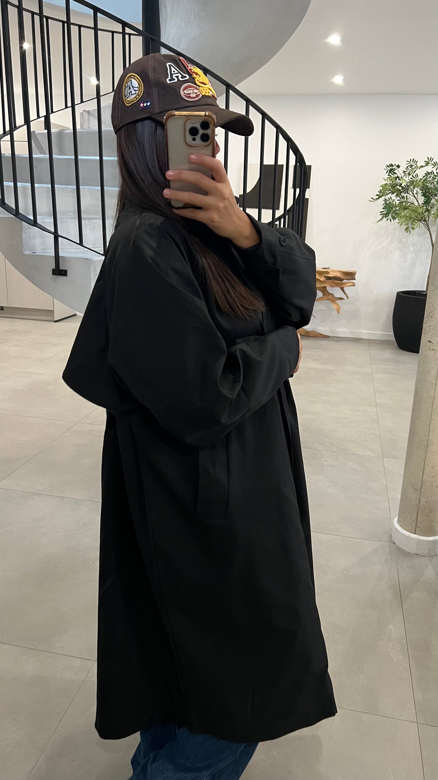 Trench long oversize