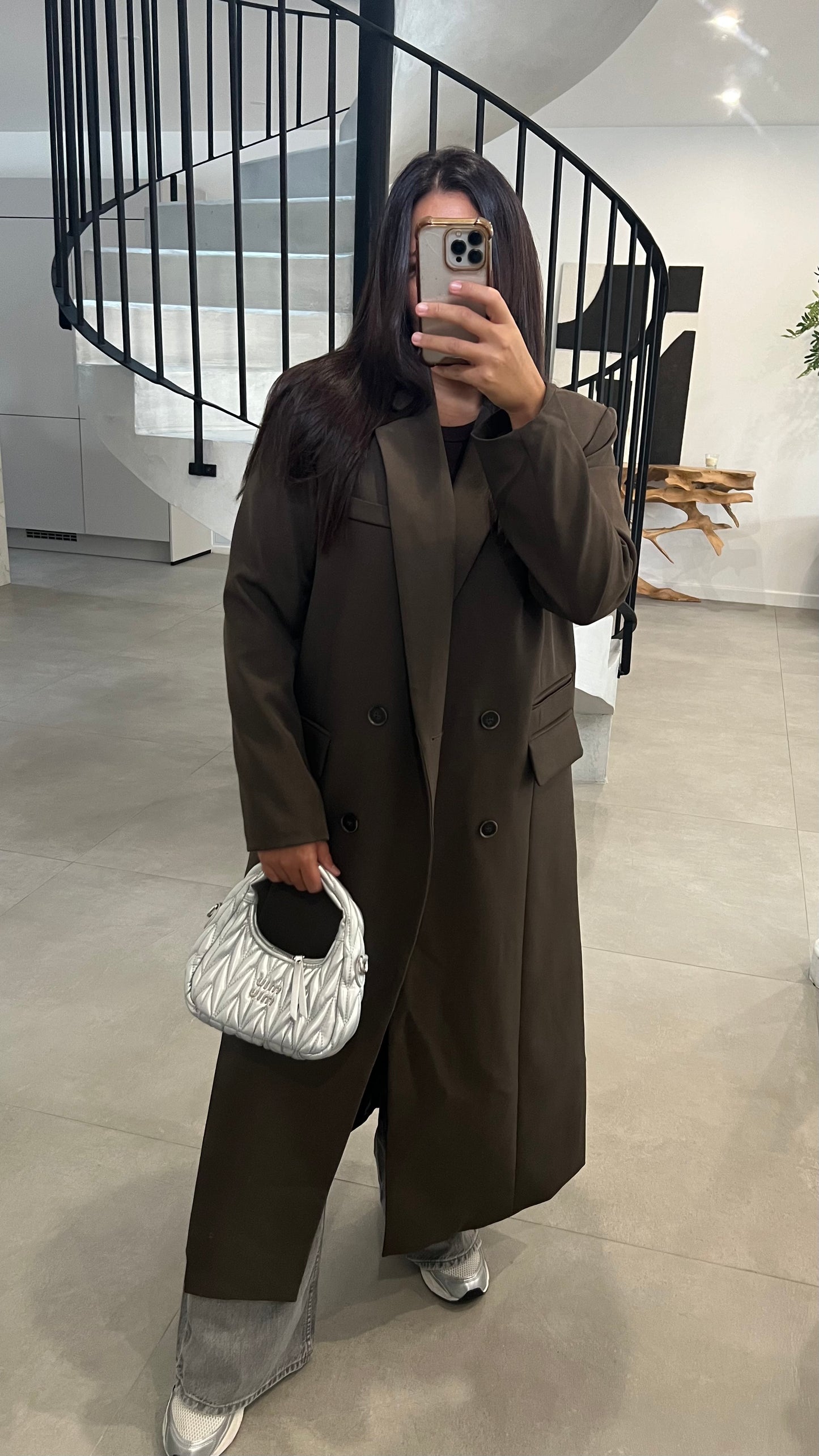 Blazer long choco