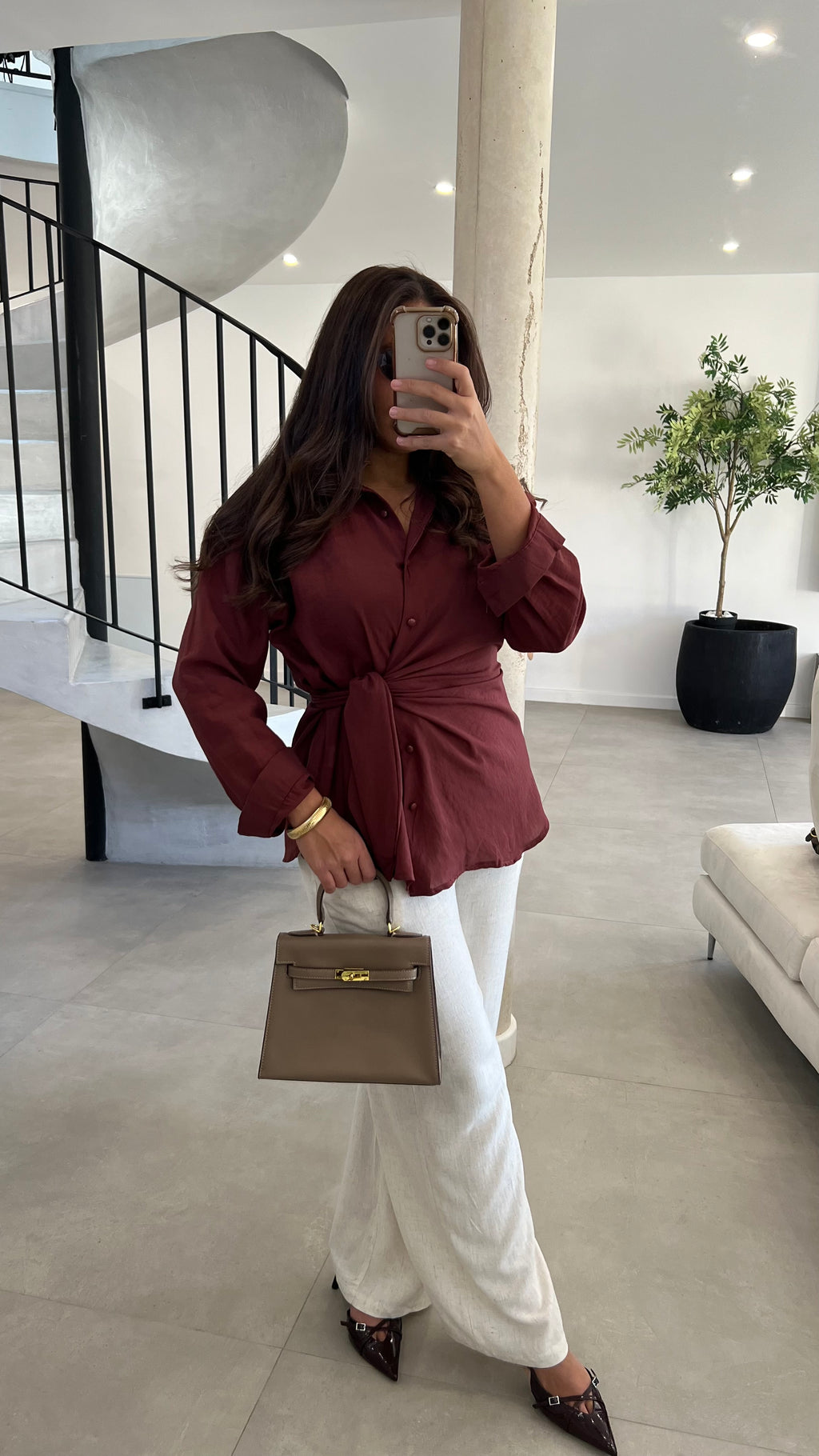 Pantalon en lin