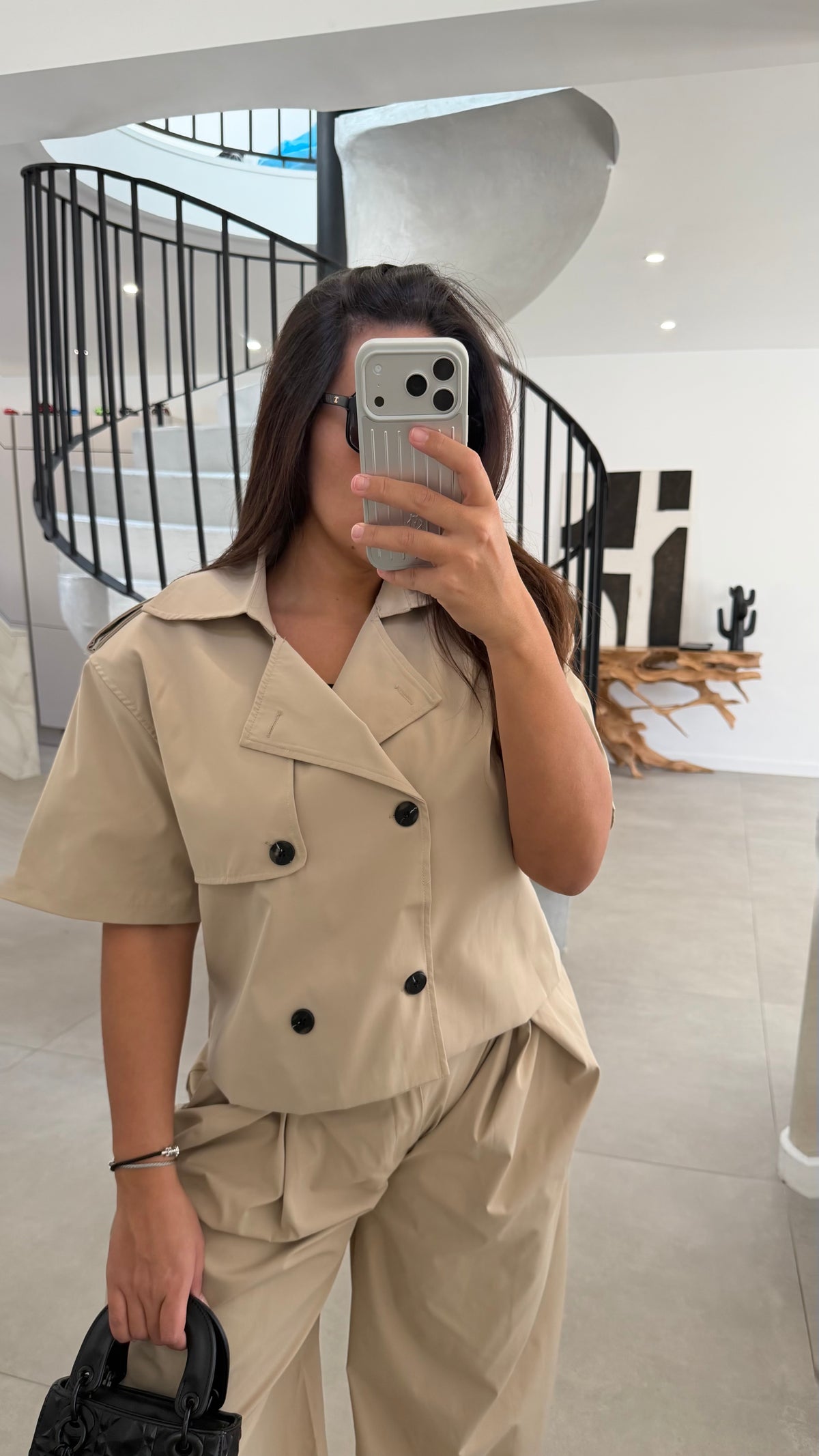 Trench court taupe