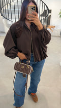 Veste ballon choco