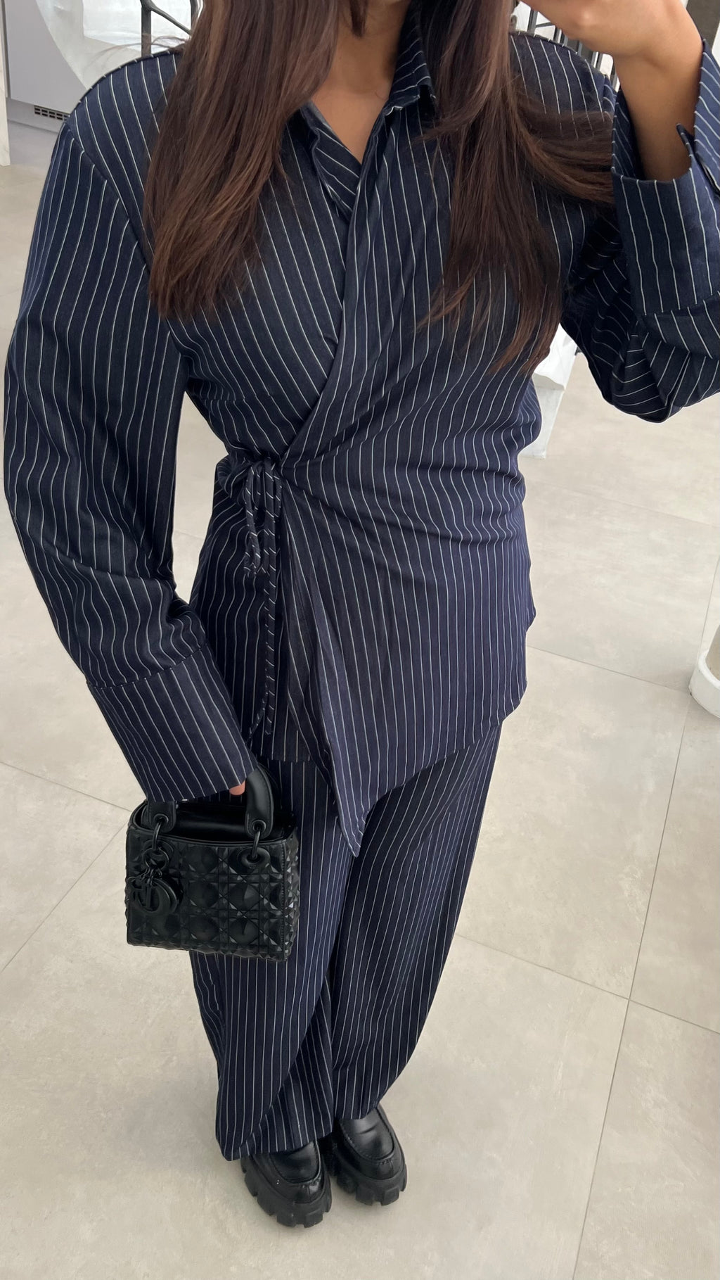 Ensemble à rayures