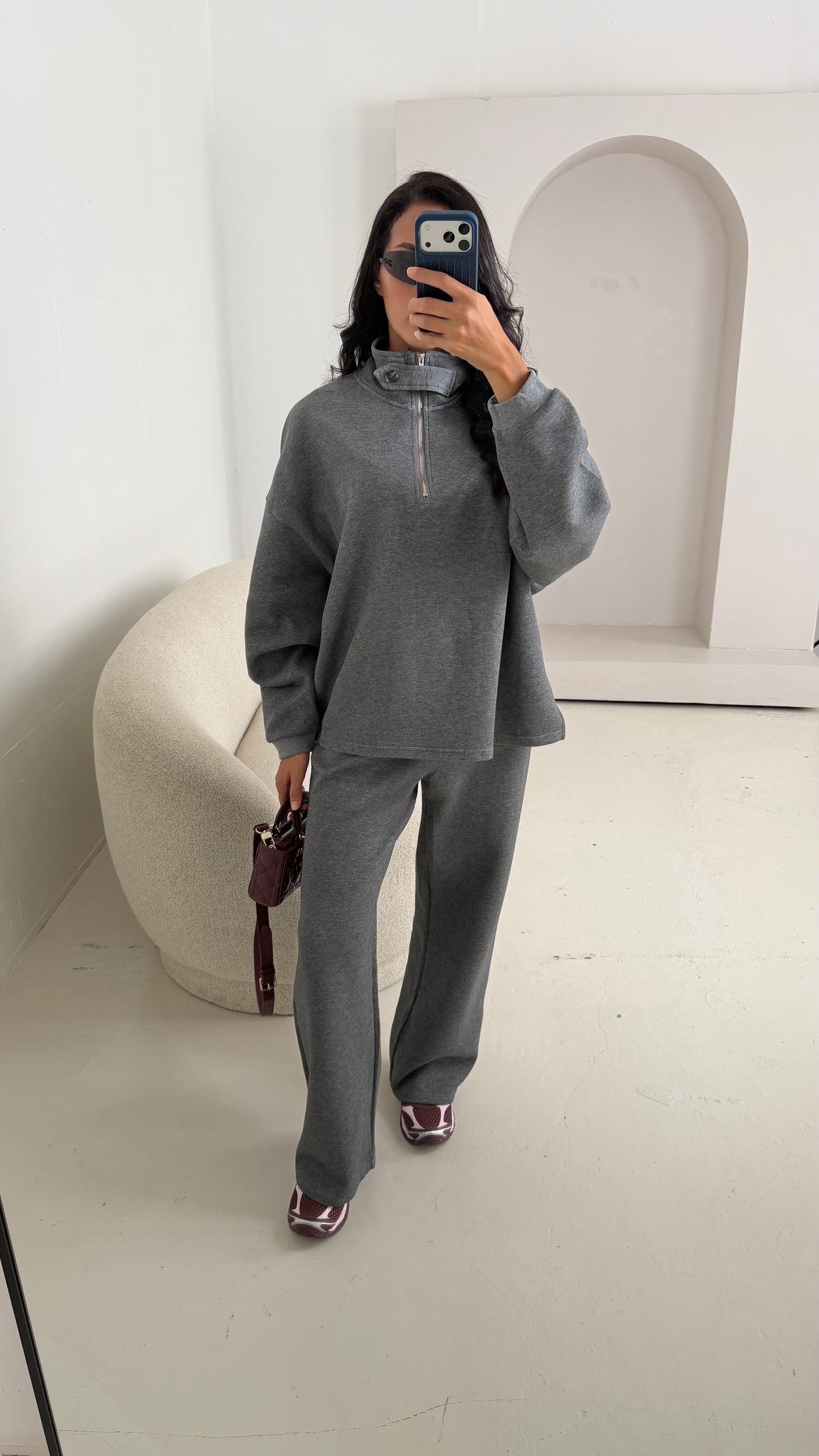 Ensemble de survêtement gris