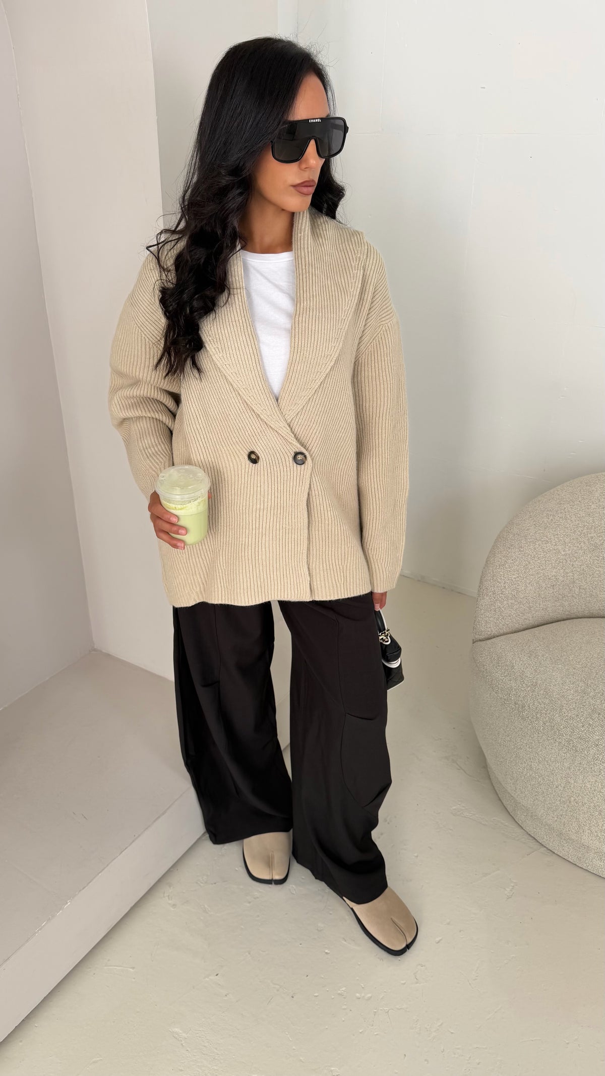 Cardigan beige