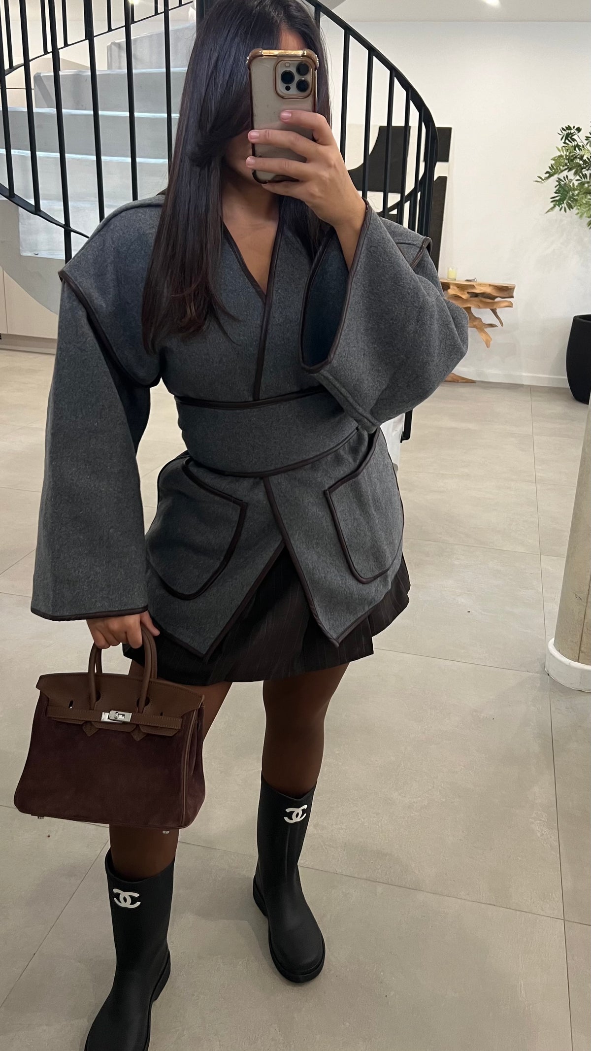 Manteau en laine