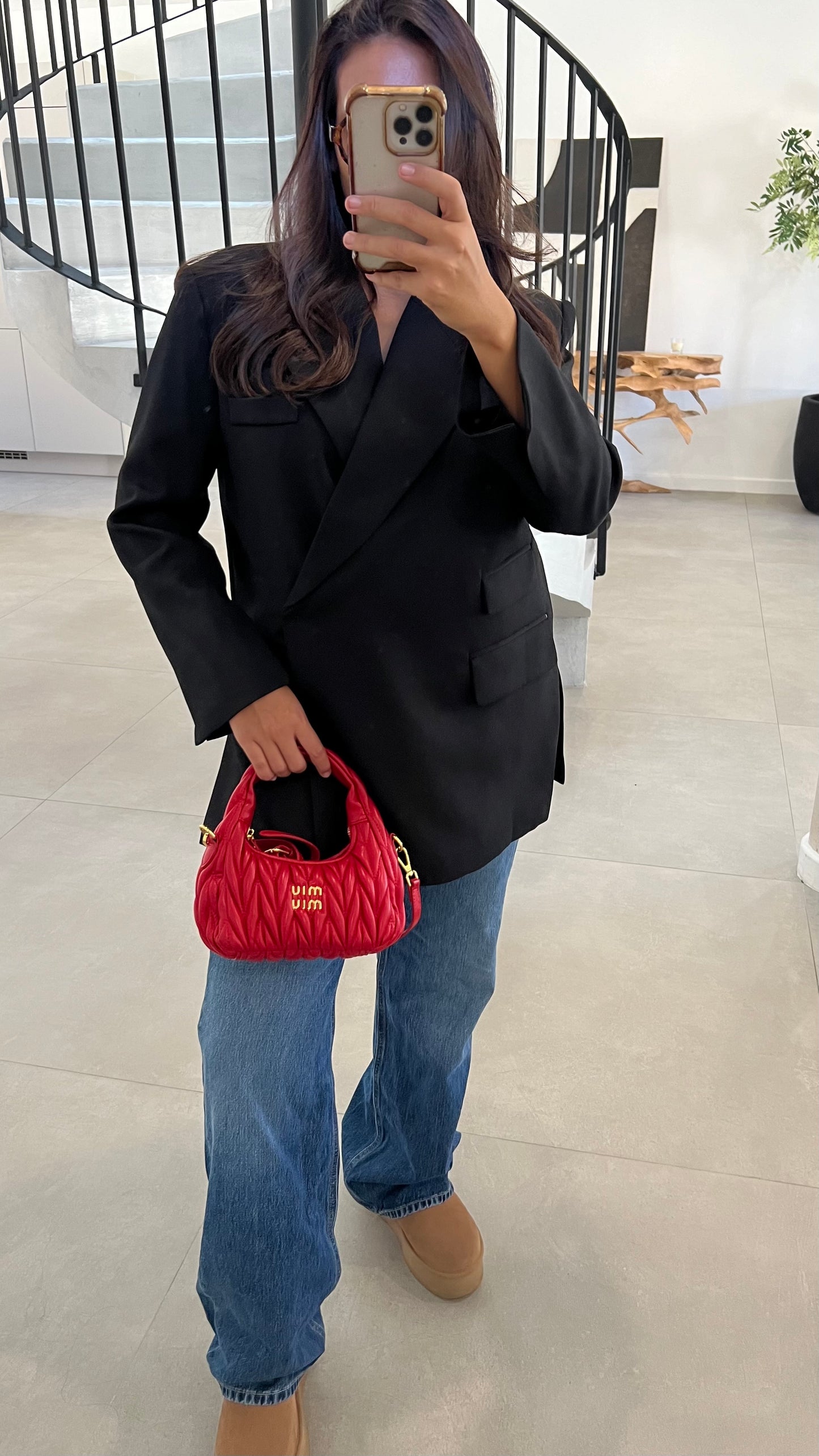 Blazer à poches noir