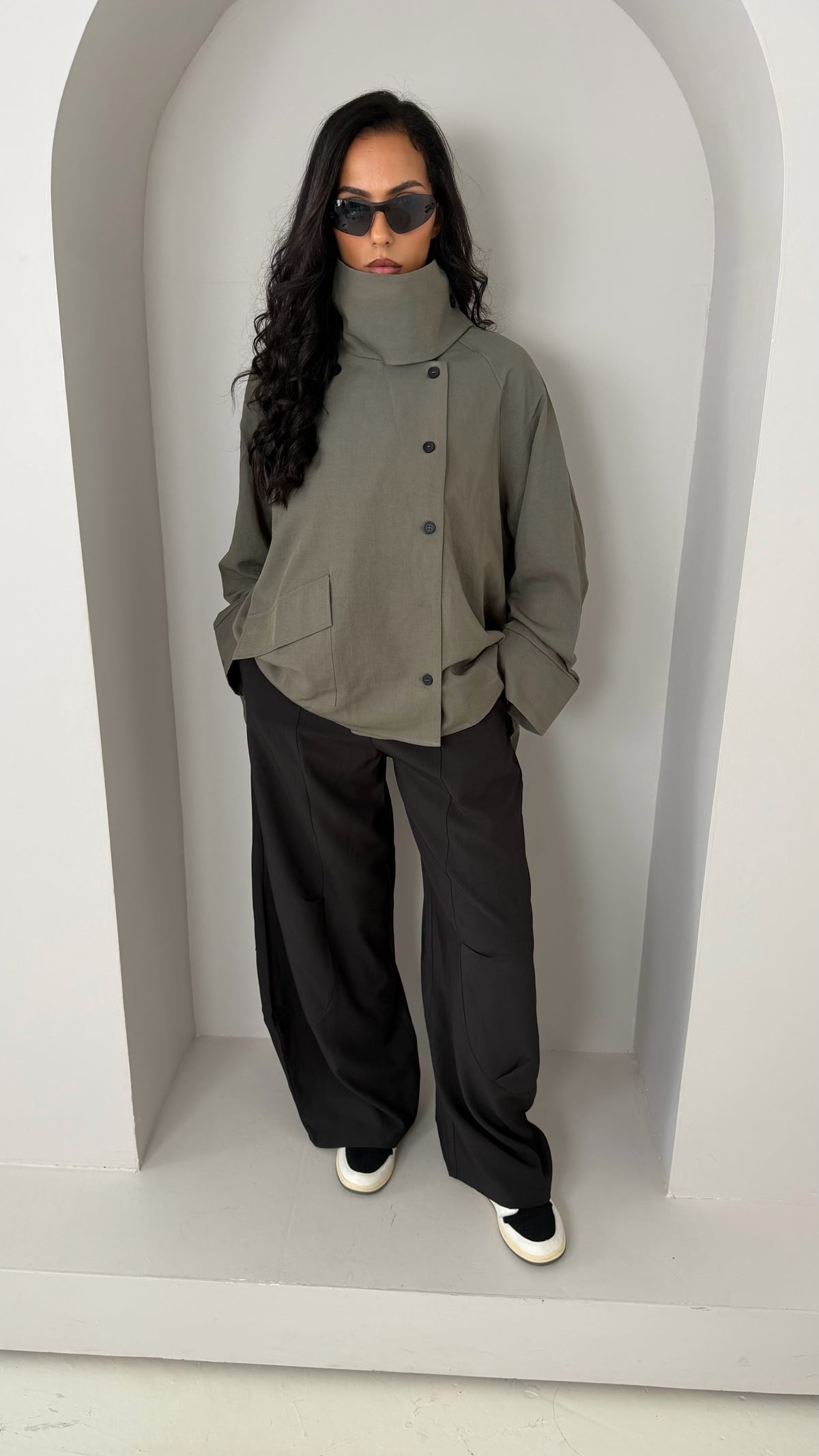 Veste kaki