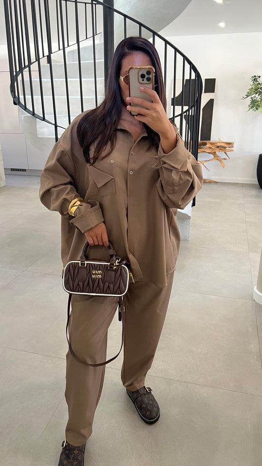 Ensemble aria taupe