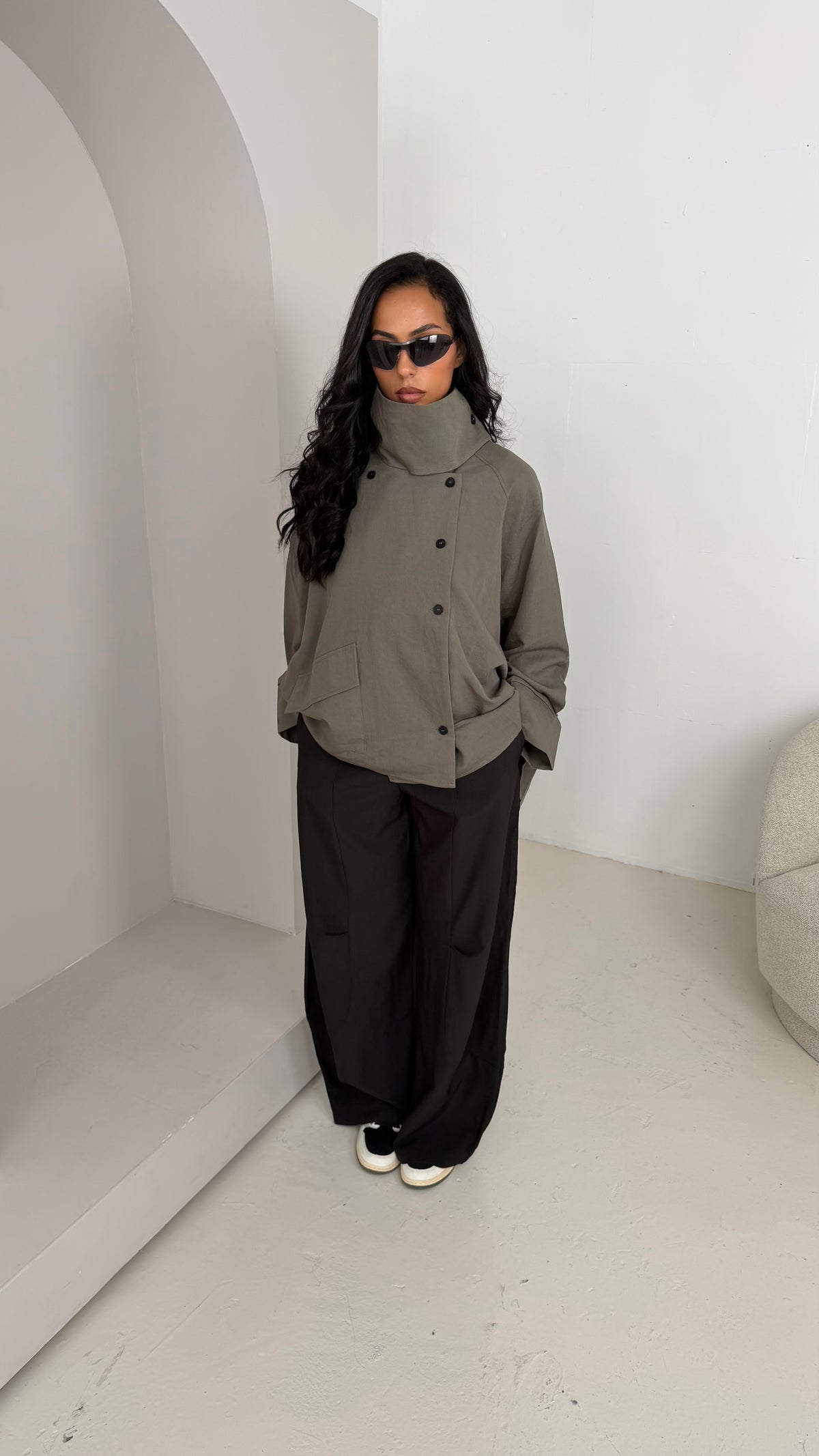 Veste kaki