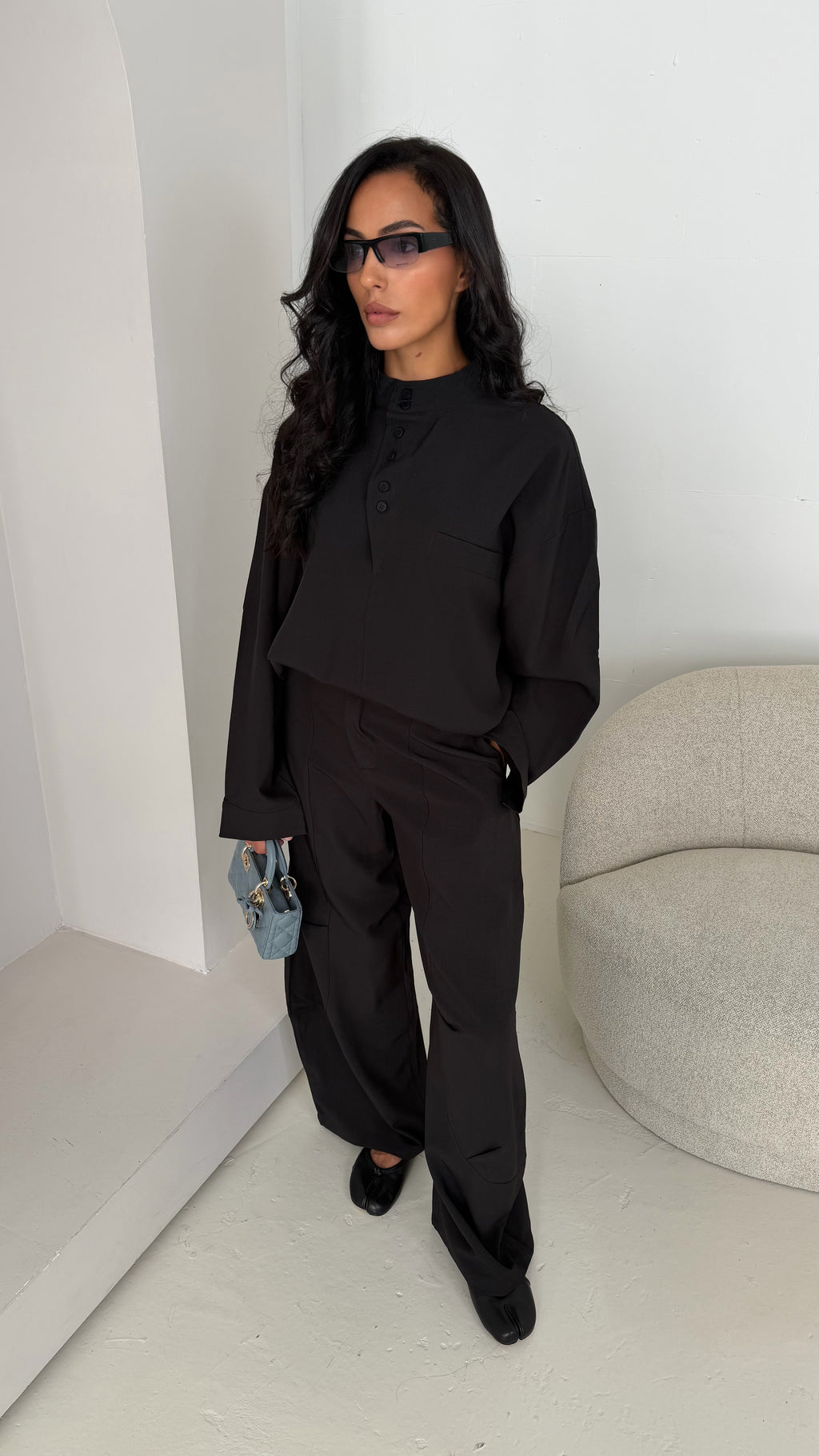 Ensemble col Mao noir