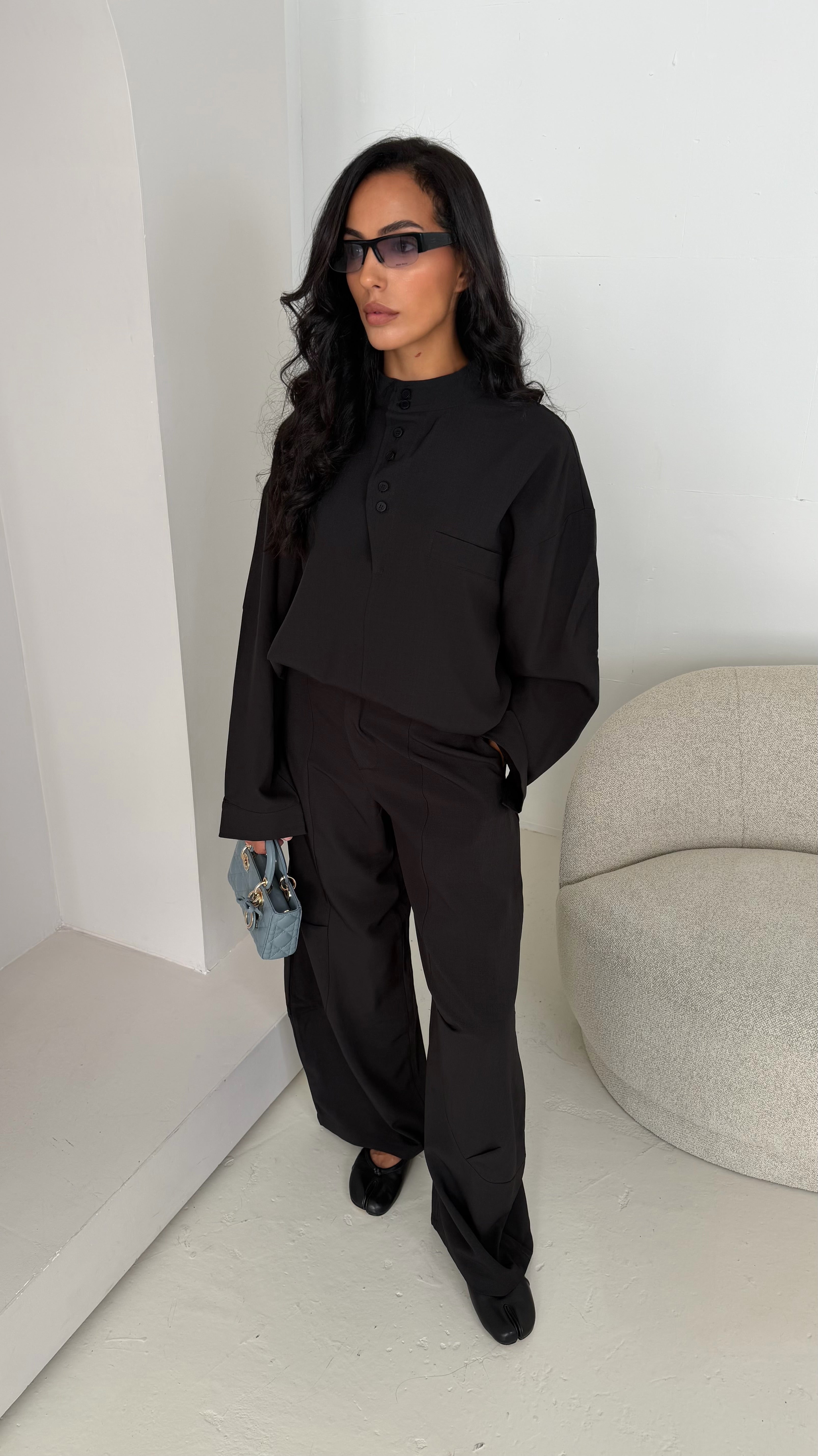 Ensemble col Mao noir
