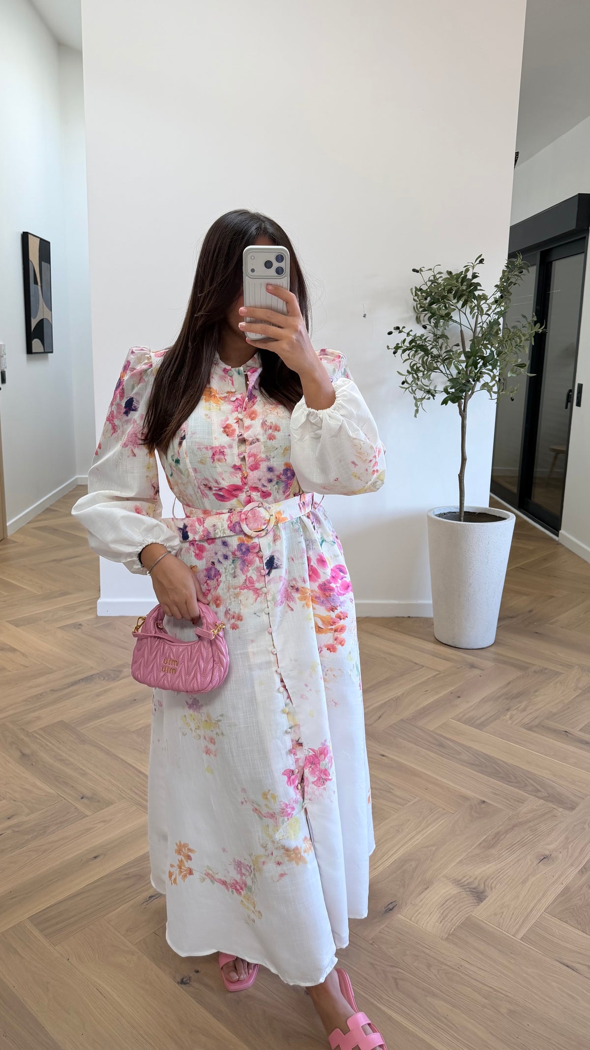 Robe fleurie