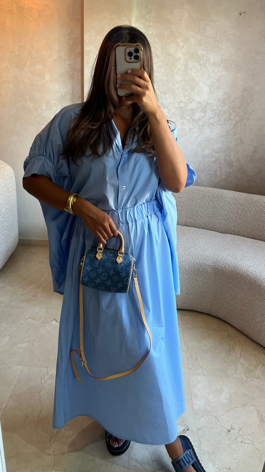 Ensemble jupe bleu