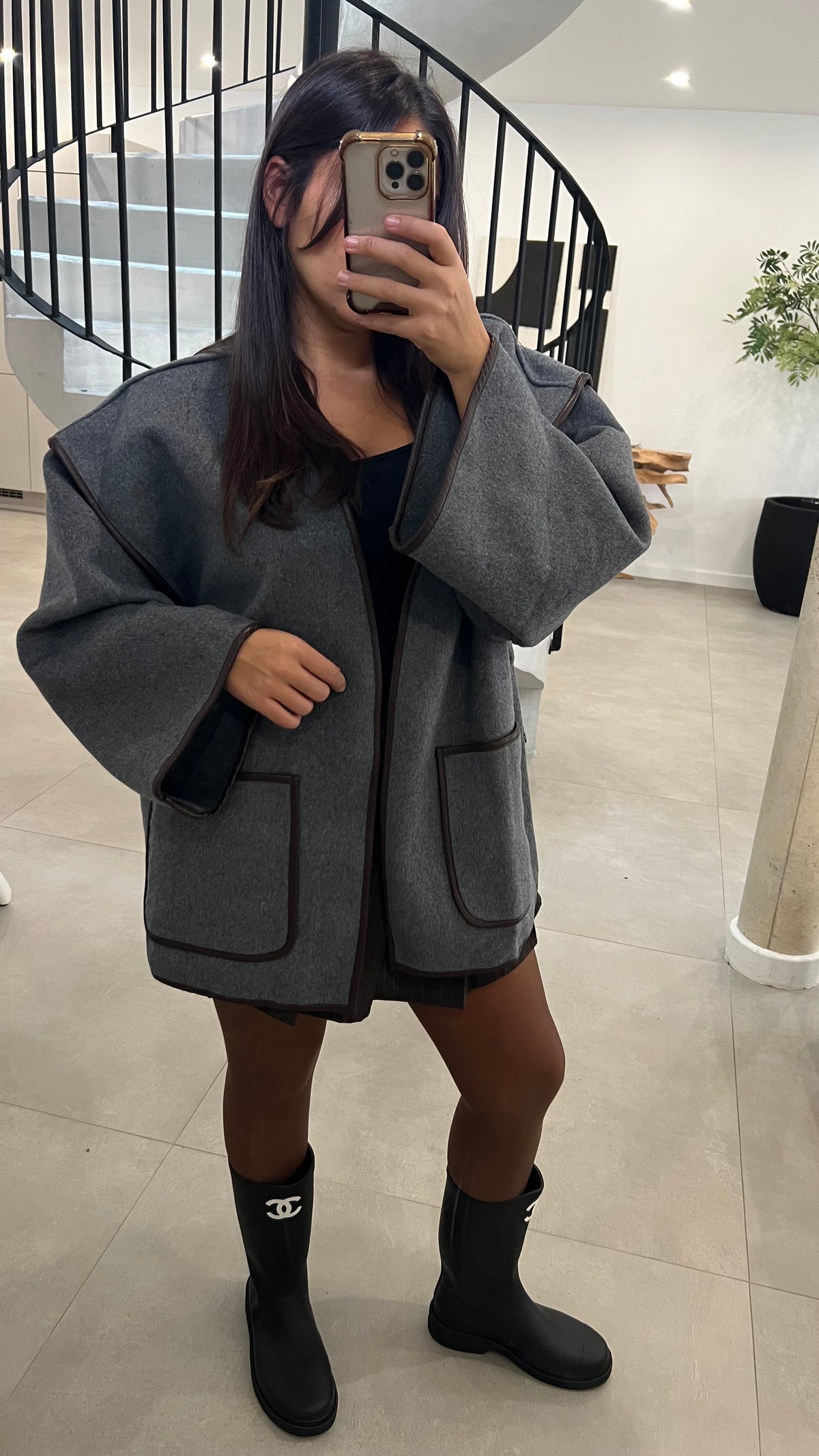 Manteau en laine