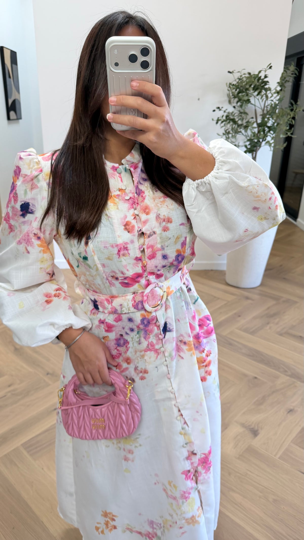 Robe fleurie