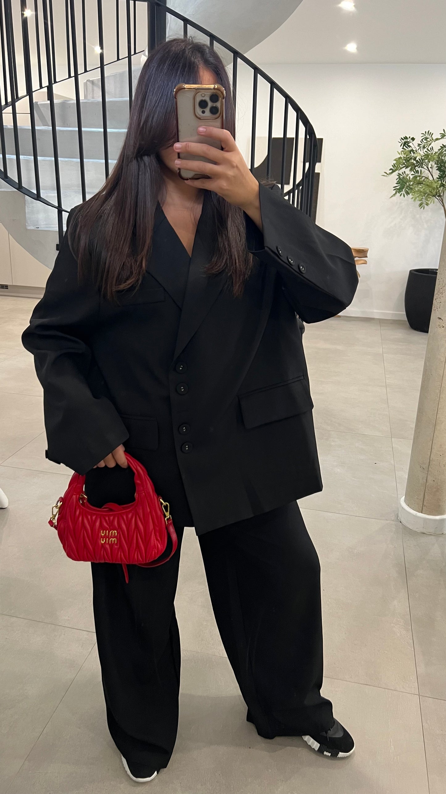 Pantalon classique à bandes