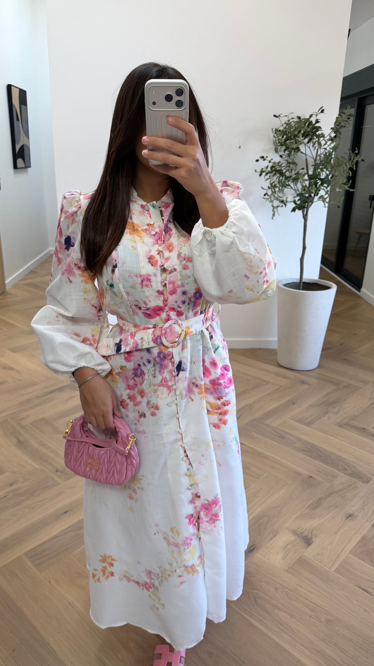 Robe fleurie