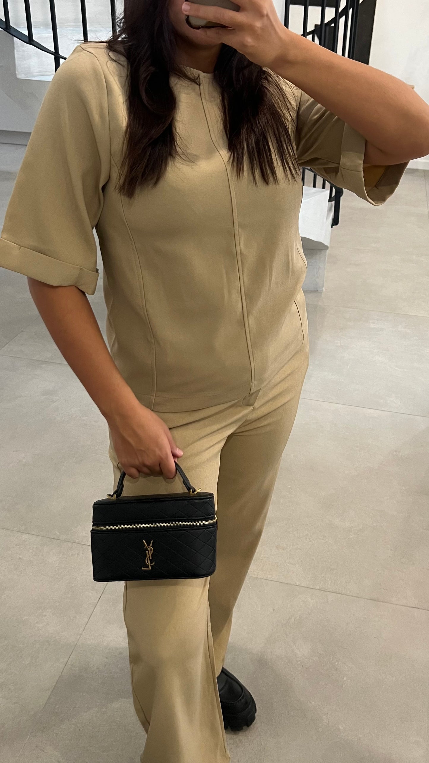 Ensemble beige