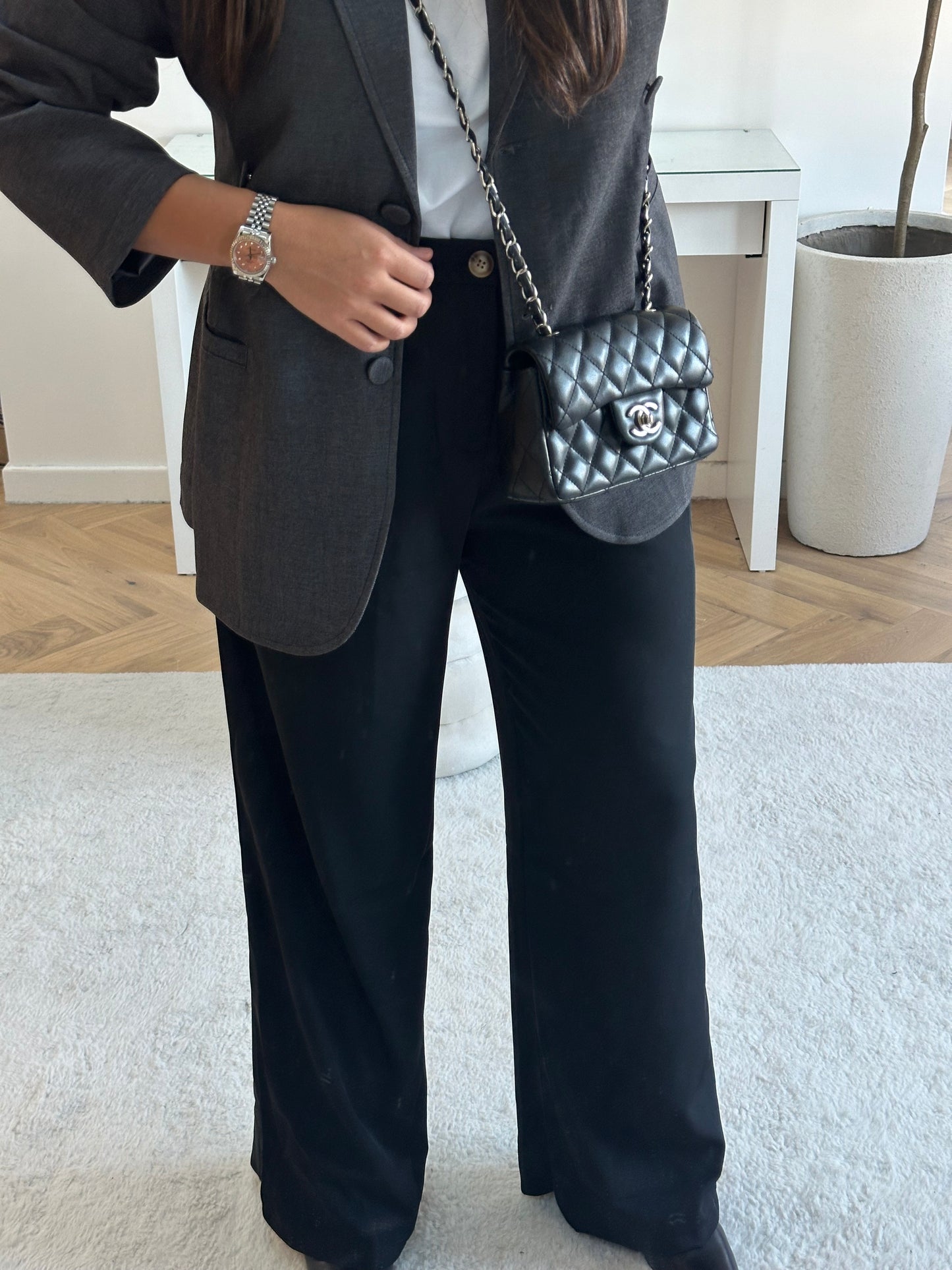 Pantalon classique noir