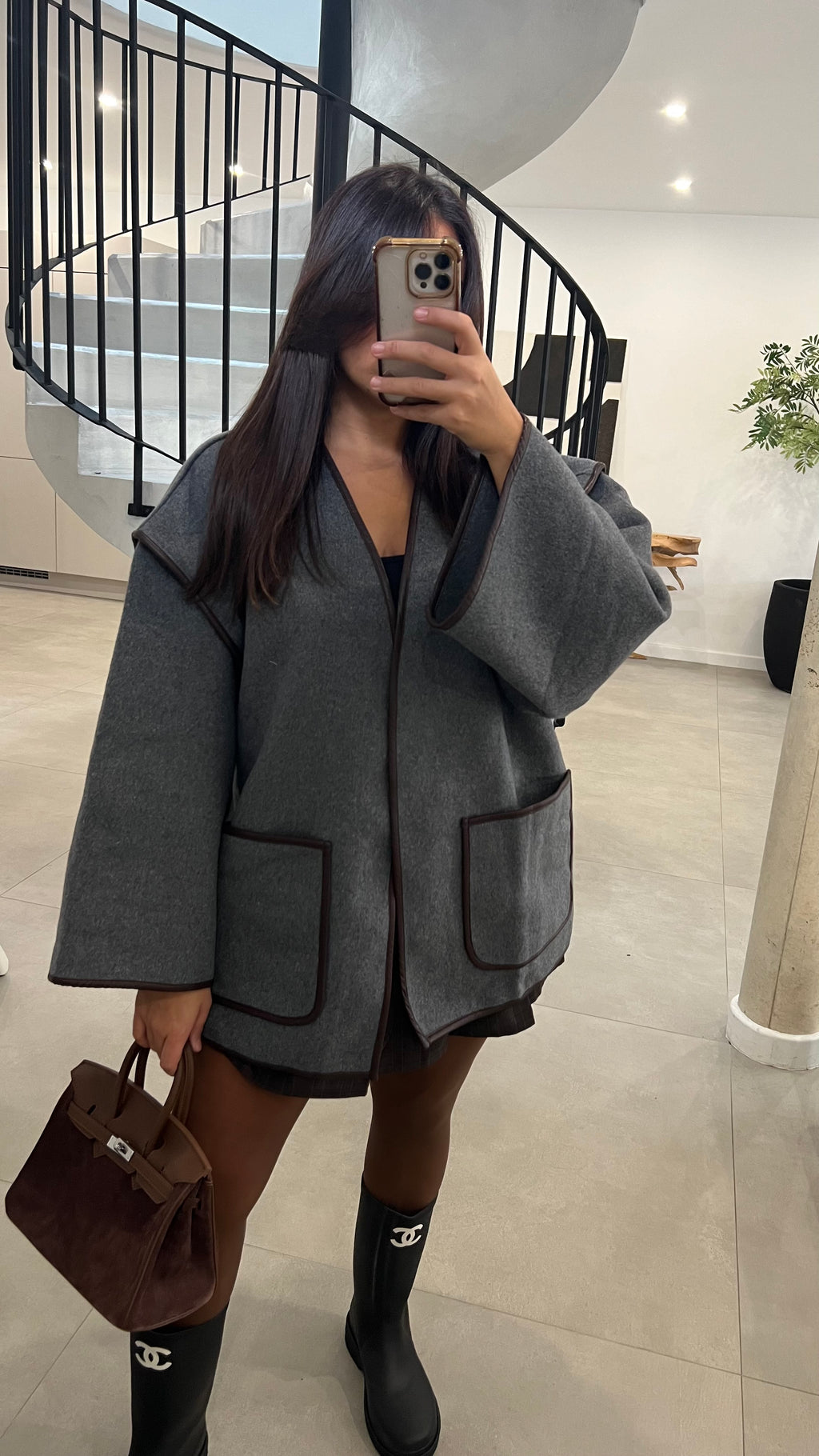 Manteau en laine