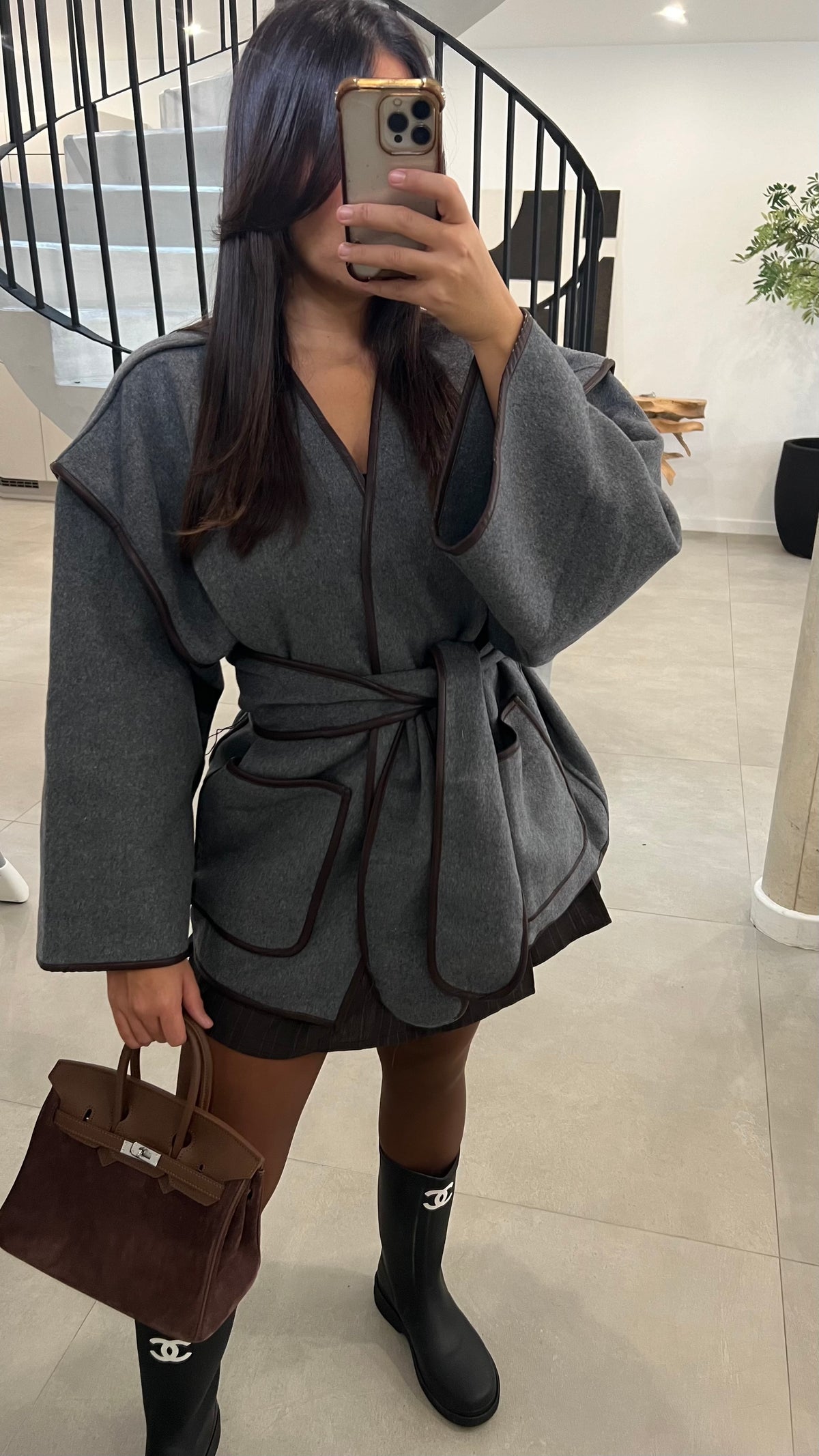 Manteau en laine