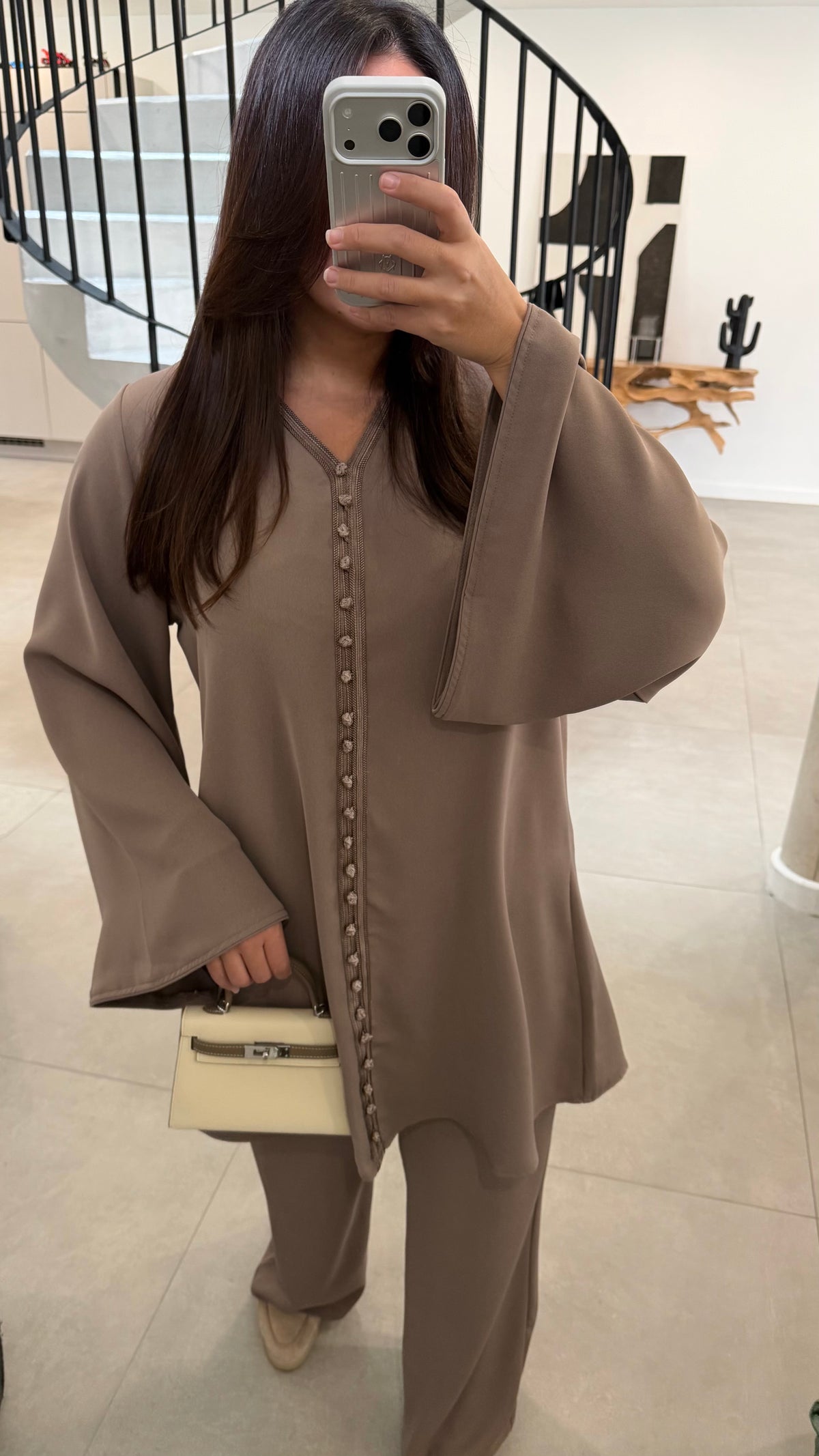 Ensemble souk marron clair