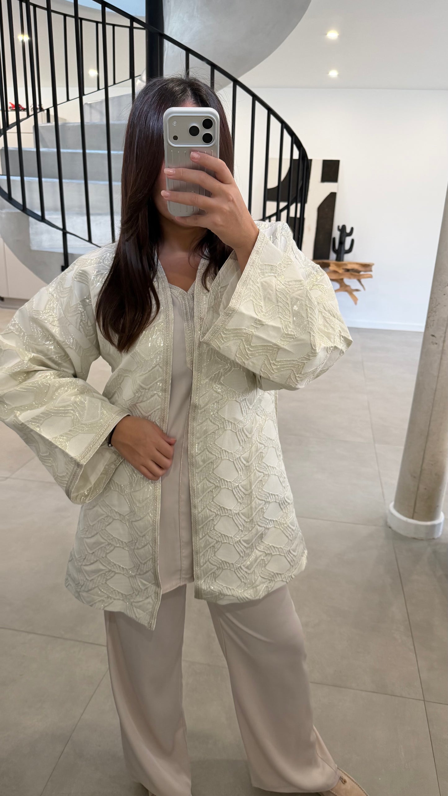 Ensemble 3 pièces brocard