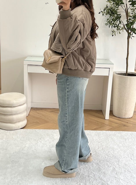 Bomber taupe