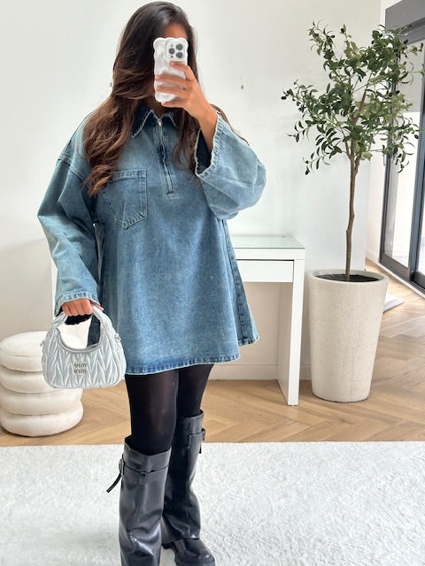 Robe en jean