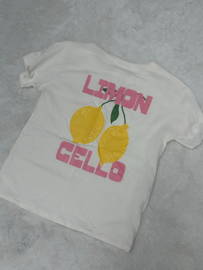 Tee shirt imprimé citron