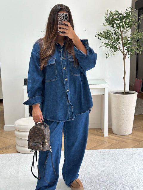 Ensemble en jean oversize SIAY - Main Image